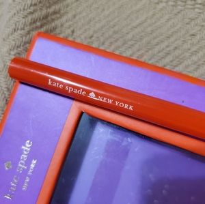 kate spade acrylic straw Red 1pc new